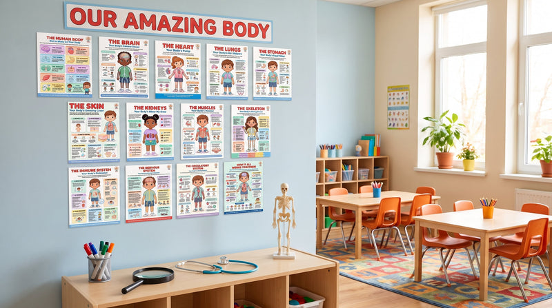 Human Body Systems for Kids: A Poster-by-Poster Guide