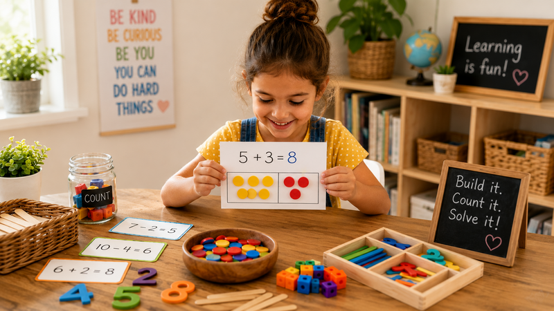 Hands-On Math Activities for Kids (Screen-Free)