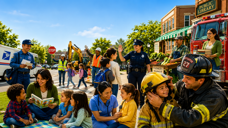 Community Helpers for Kids: List, Jobs & Activities