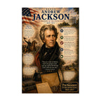 Set of laminated U.S. presidents binder posters with QR codes for narrated audio lessons — view 10