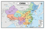 24 laminated world and country map posters with QR codes for audio lessons — view 10