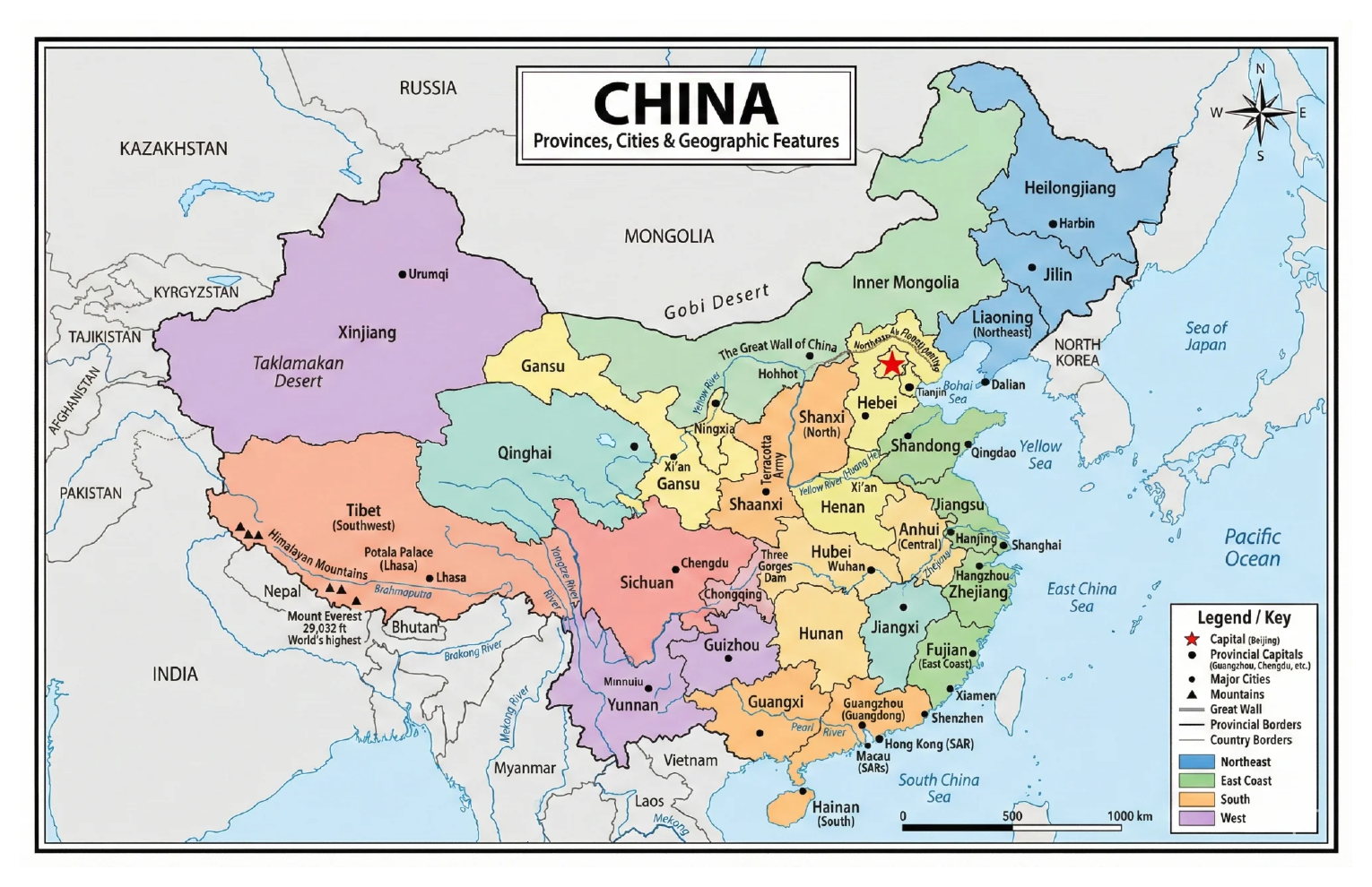 24 laminated world and country map posters with QR codes for audio lessons — view 10