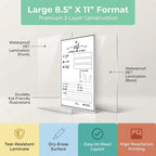 Set of laminated WiFi information posters with QR codes for audio lessons — view 3
