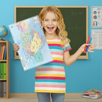 Laminated Middle East map poster showing countries, borders, and geography labels — view 3