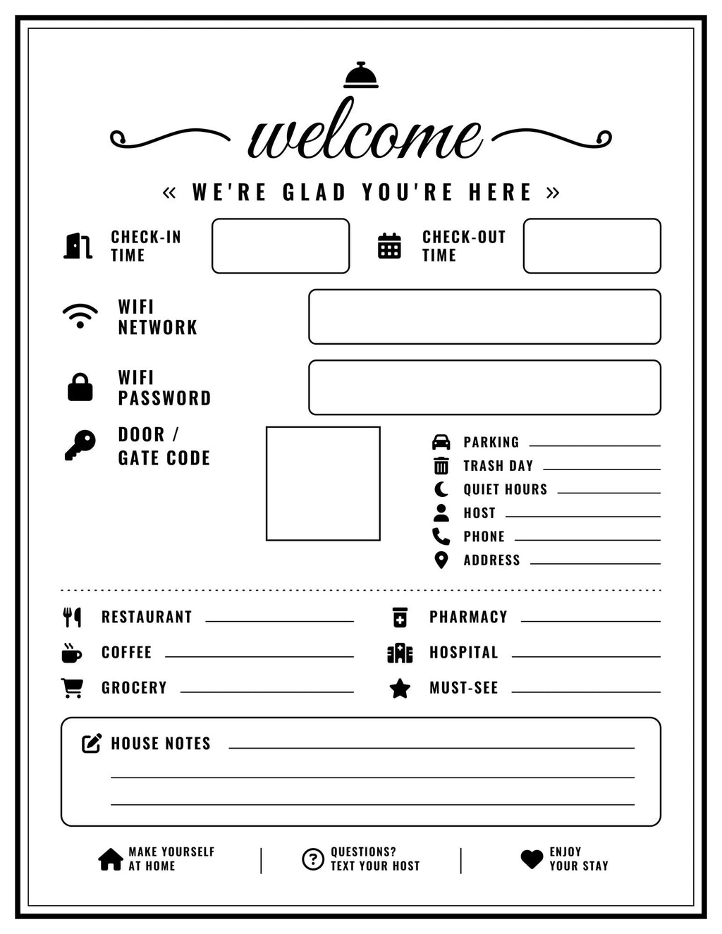 10 laminated welcome info board posters with QR codes for narrated audio lessons, designed for classrooms and homeschool