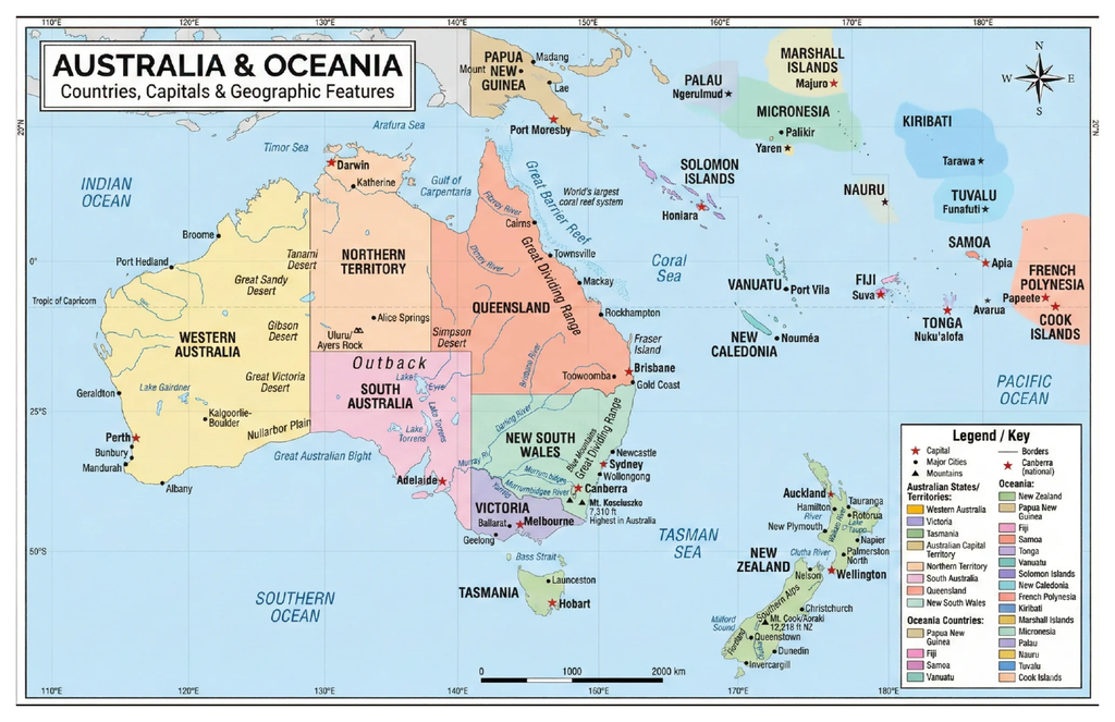 Nine laminated world map posters for kids, including Africa, Asia, Europe, USA, Canada, and more with QR codes. — view 6