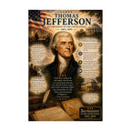 Set of laminated U.S. presidents binder posters with QR codes for narrated audio lessons — view 6