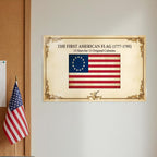 JELLY BEAN GENIUS Constitution Poster Set (4 Pack) - Framers, Summary, Flag, Article I - Laminated 11x17 - US History Classroom Bundle - Educational Wall Art