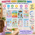Calm Down Corner Posters, Choose Any 3-10 SEL Posters, Laminated 11x17