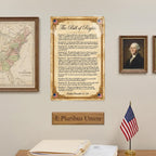 JELLY BEAN GENIUS Bill of Rights Original Document Poster - Historic Text Replica - Laminated 11x17 - Founding Documents