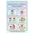 JELLY BEAN GENIUS 6 Ways to Feel Better Calming Poster for Kids – Coping Skills & Emotional Awareness Visual for Classroom