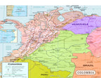 World Map Design — Features a redesigned world map layout with clear labeling and bright colors. A fresh visual option for