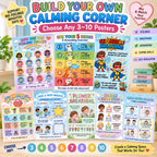 Calm Down Corner Posters, Choose Any 3-10 SEL Posters, Laminated 11x17