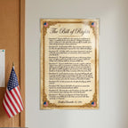 JELLY BEAN GENIUS Bill of Rights Original Document Poster - Historic Text Replica - Laminated 11x17 - Founding Documents