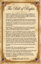 JELLY BEAN GENIUS Bill of Rights Original Document Poster - Historic Text Replica - Laminated 11x17 - Founding Documents