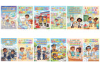 JELLY BEAN GENIUS Community Helpers Posters Bundle for Kids – 6 Pack Laminated Double-Sided Career Wall Art | Firefighter