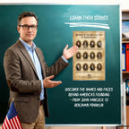 JELLY BEAN GENIUS Signers of the Declaration of Independence Poster – Influential 12 Signers – US History Classroom Chart –