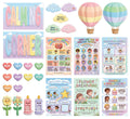 JELLY BEAN GENIUS Calming Corner Wall System for Kids – 29-Piece Social Emotional Learning & Emotional Awarenesss Visuals