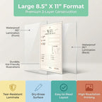 Set of laminated WiFi information posters with QR codes for narrated audio lessons. — view 3